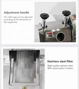 SUGARCANE JUICER MACHINE GT-300HLD
