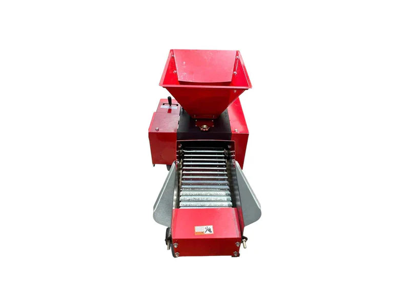 Chain-Type Chaff Cutter with SS Roller Conveyor Without Motor