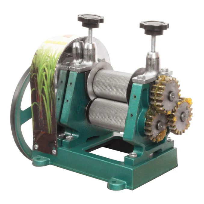 Manual Sugarcane Juice Machine – Stainless Steel Body with 6.5HP Air-Cooled 4-Stroke Petrol Engine