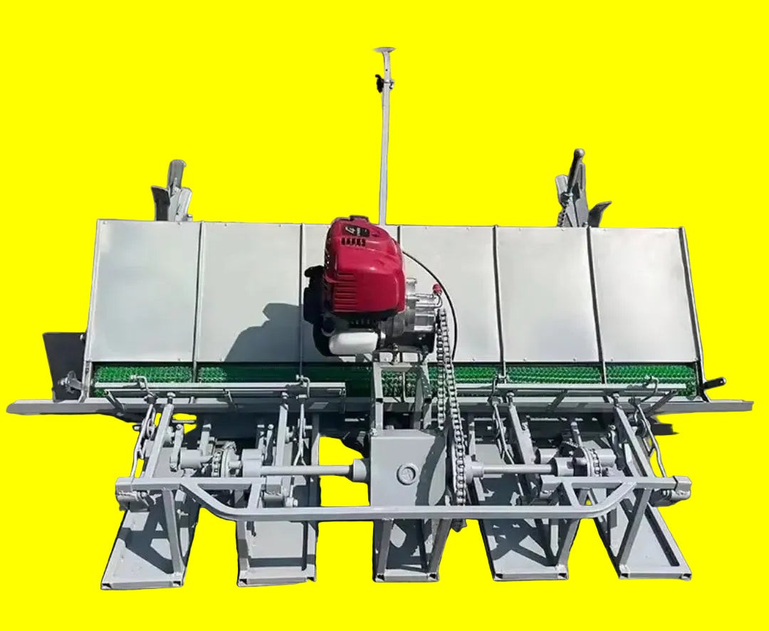 6 Row Paddy Transplanter Machine
