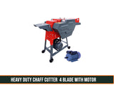 Heavy Duty Chaff Cutter With Motor