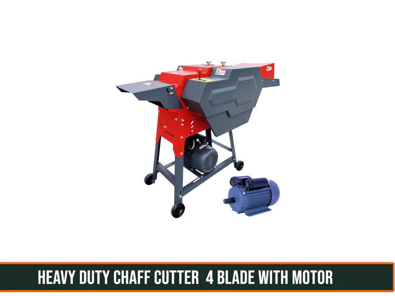 Heavy Duty Chaff Cutter With Motor