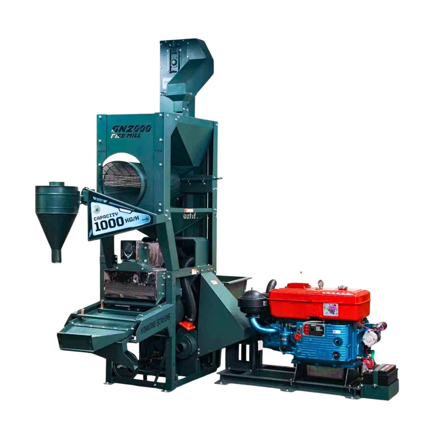 6n2000 pro Max rice mil machine ( without motor)